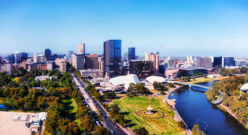 Traffix Group South Australia - Adelaide Skyline